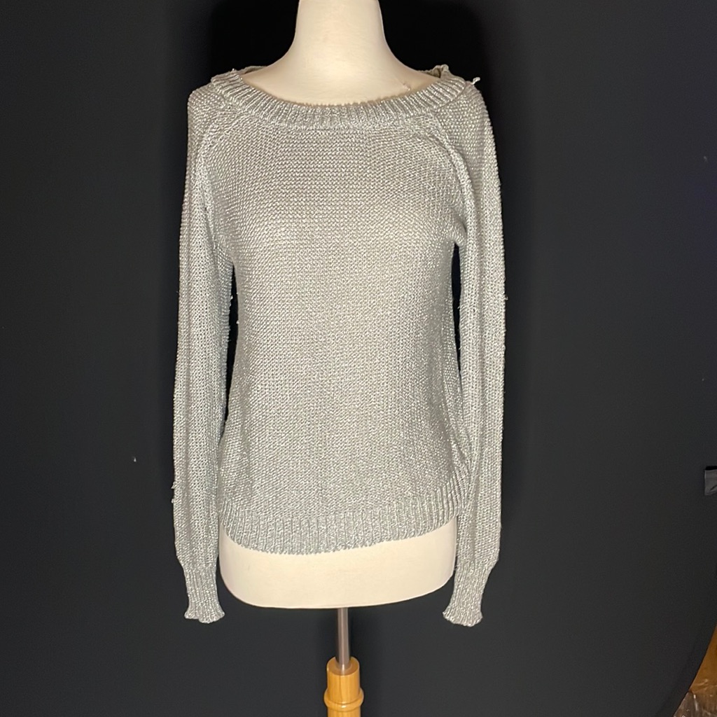 Silver Ab Studio Brand Sweater